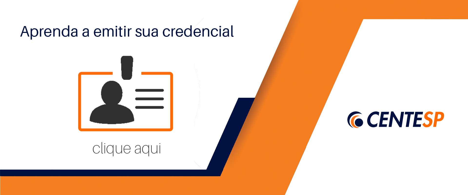 Saiba como emitir a credencial de instrutor